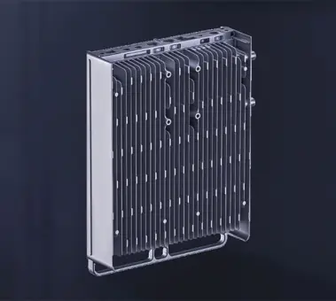 Lamellarer Kühlkörper für 5G - Kühlkörper